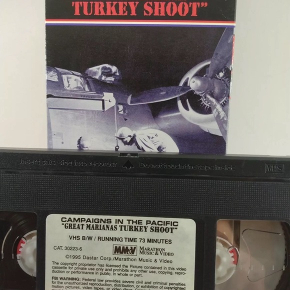 CAMPAIGNS IN THE PACIFIC Set of 7 VHS Tapes 1995 Vintage Documentary - Picture 7 of 13